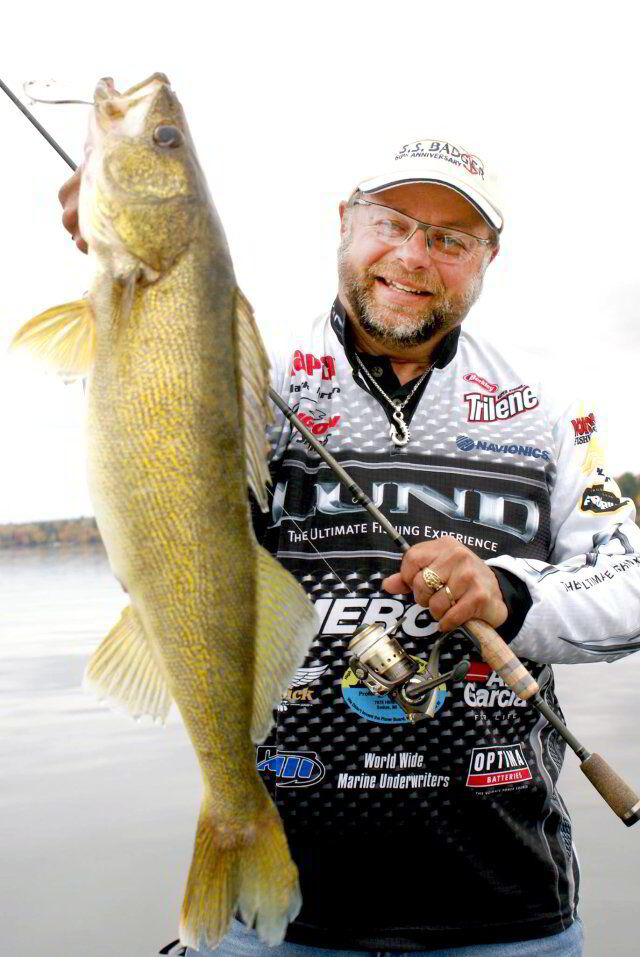 Hall of Fame professional walleye fisherman Mark Martin